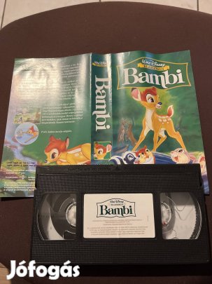 Bambi mese vhs 