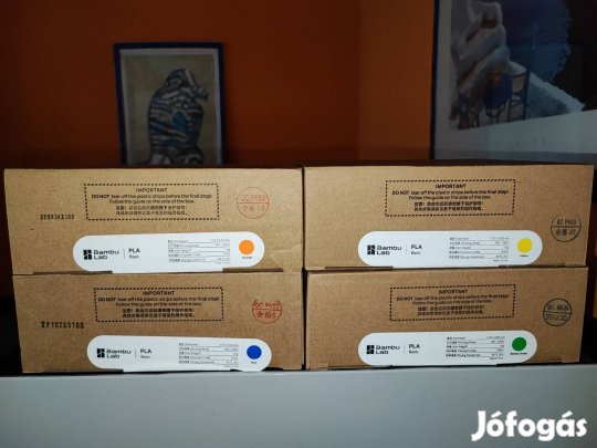 Bambu lab PLA filament bontatlan új