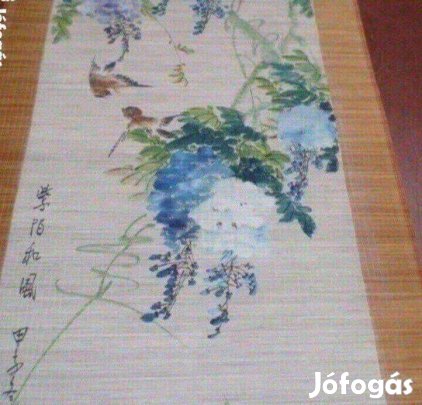 Bambusz kép falikép kézi festés