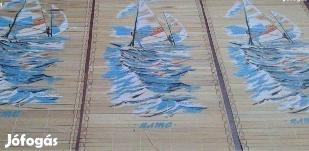Bambusz kép hajó falikép Új