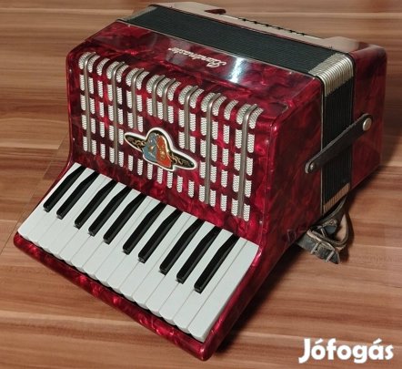 Bandmaster Tangóharmonika LM 25 12 Vörös