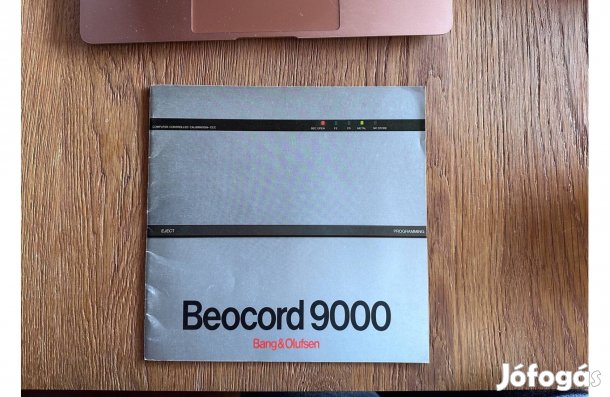 Bang & Olufsen Beocord 9000 eredeti leírás Ultra ritka