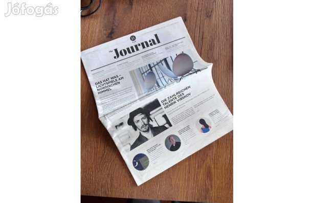 Bang & Olufsen The Journal 2013 nyitható Retro újság német