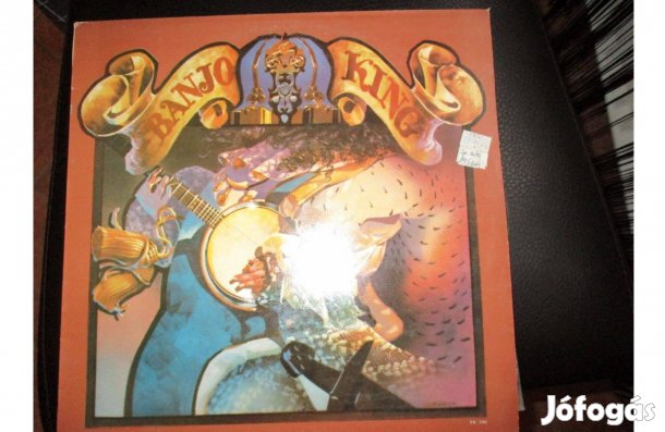 Banjo King bakelit hanglemez eladó