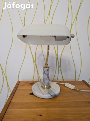 Bank lámpa márvány mintás