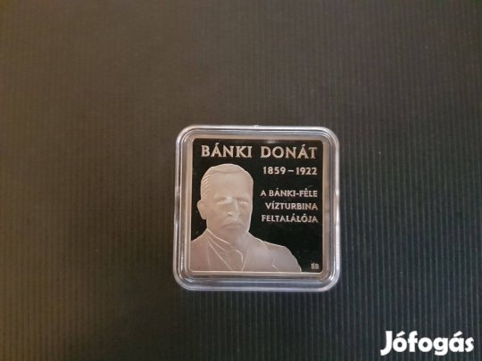 Bánki Donát színesfém érem