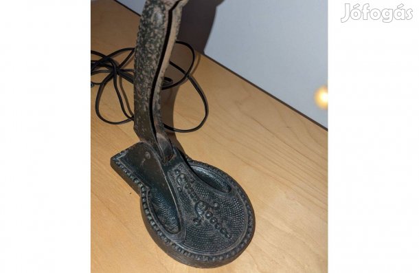 Banklámpa, zománc, retró