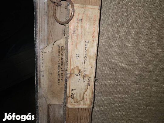 Bánovszky Miklós festmény, olaj-vászon