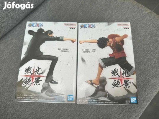 Banpresto Luffy és Lucci figura