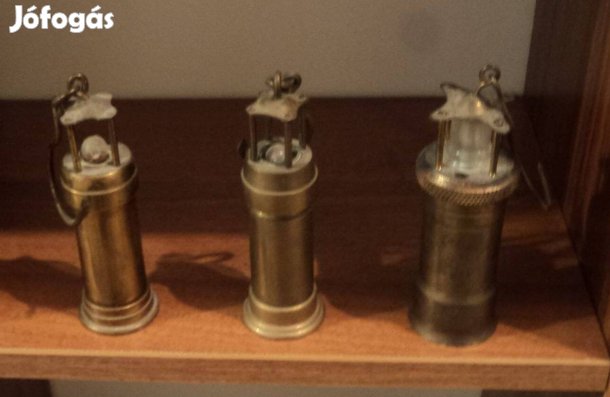Bányászlámpa makett Csomagban