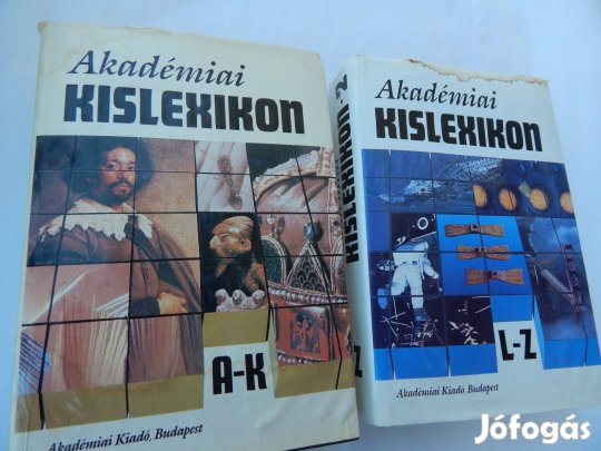 Barabás Éva: Akadémiai Kislexikon 1 és 2 Példány