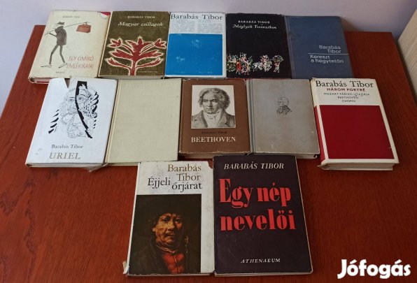 Barabás Tibor könyvcsomag / 12 db könyv