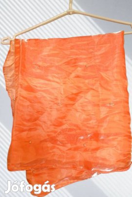 Barack színű organza stóla