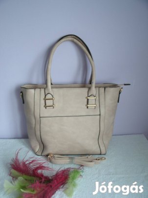 Barackvirág színű pakolós táska Új