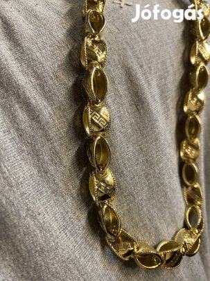 Barakka nyaklánc 14k futtatott 