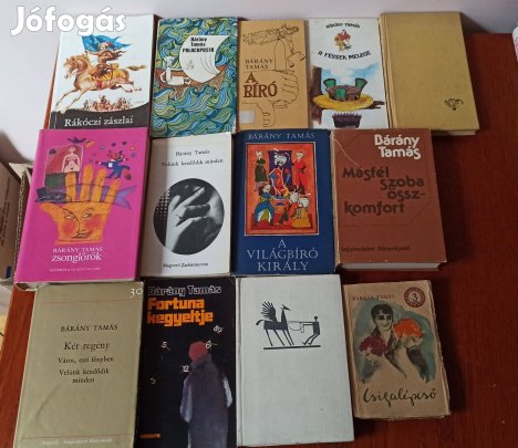 Bárány Tamás könyvcsomag / 13 db könyv