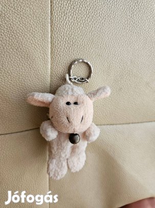 Bárány kulcstartó táska lógó kulcs tartó puha plüss Nagyon aranyos