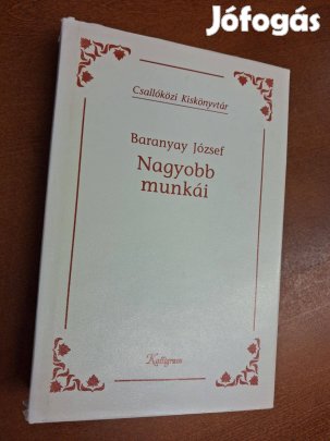 Baranyai József nagyobb munkái