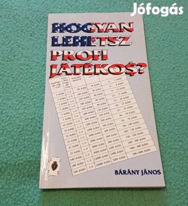 Bárányi János: Hogyan lehetsz profi játékos? könyv