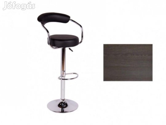 Bárasztal két székkel Canterbury fekete T7716-2-4401