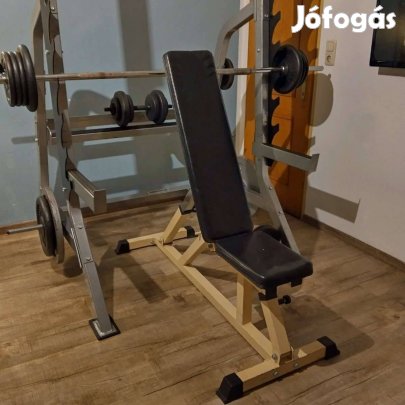 Barbarian Line Erőkeret, guggoló állvány, súlyok rudak