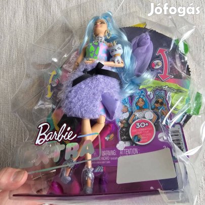 Barbie Extra Style Baba - Mix & Match kiegészítőkkel a doboz fel lett