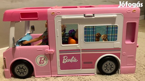 Barbie álom lakóautó