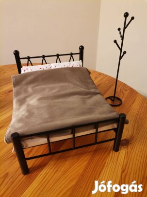 Barbie bababútor - Fém Franciaágy