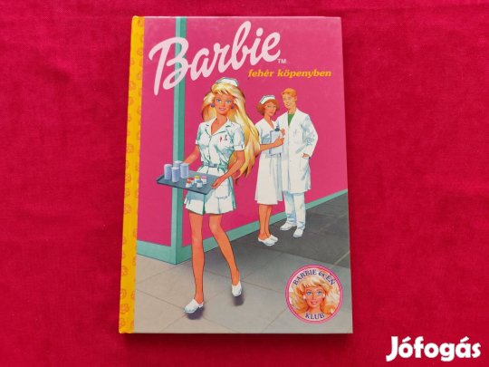 Barbie fehér köpenyben
