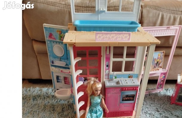 Barbie ház összecsukható
