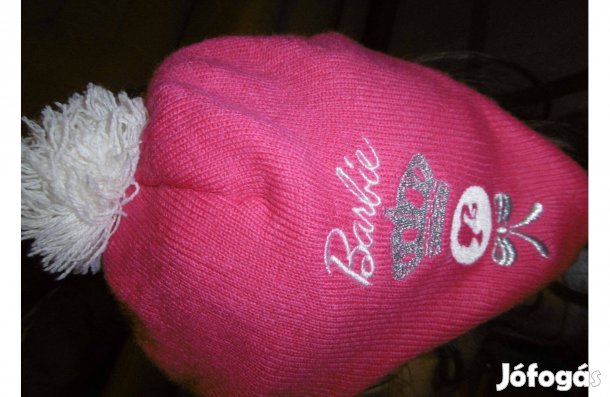 Barbie kislány sapka fülvédős újszerű 2-3 évesre 600 Ft