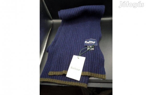 Barbour Cromer Beanie and Scarf (ered) unisex meleg, luxus kötött sál