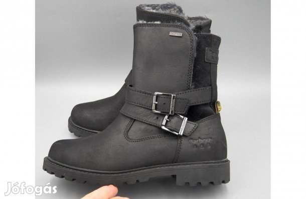 Barbour szinte új vízálló bőr bokacsizma, 37 -es