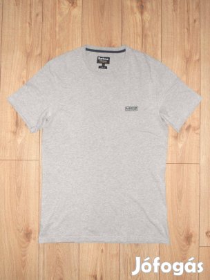 Barbour szürke rövid ujjú póló (slim L-es)