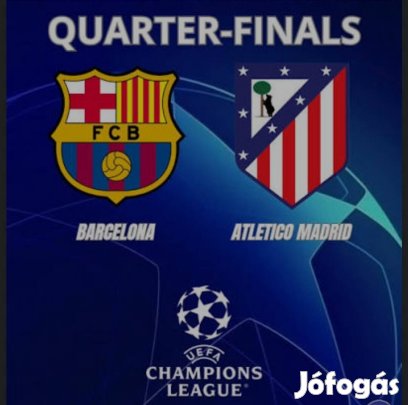 Barcelona - Atletico Madrid BL negyeddöntő 2 premium jegy