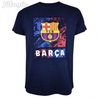 Barcelona póló felnőtt Marble Edition sötétkék