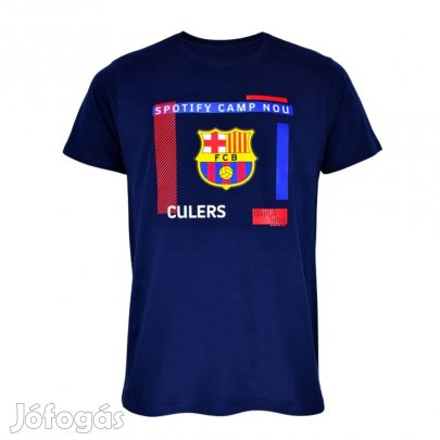 Barcelona póló gyerek sötétkék