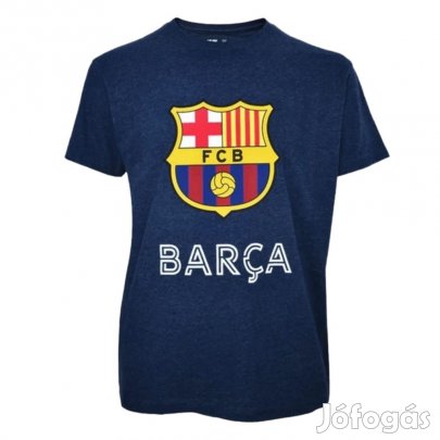 Barcelona póló gyerek sötétkék Constrast