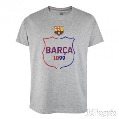 Barcelona póló gyerek szürke Cam