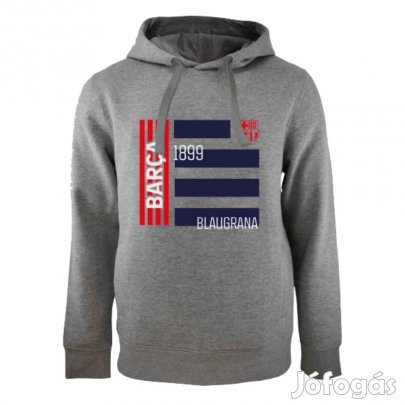Barcelona pulóver felnőtt kapucnis PRINT