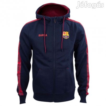 Barcelona pulóver kapucnis zippes felnőtt N.4