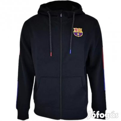 Barcelona pulóver kapucnis zippes felnőtt Race