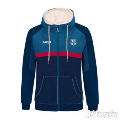 Barcelona pulóver kapucnis zippes gyerek Ocean