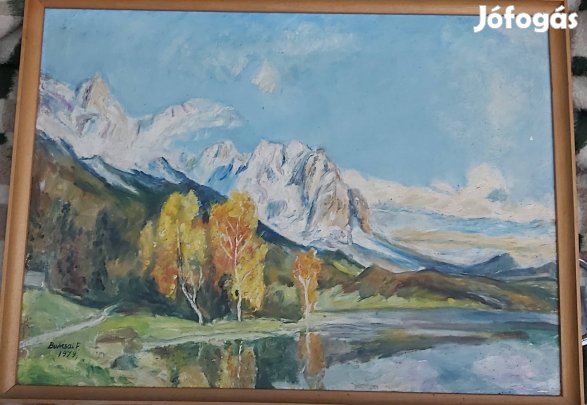 Barcsai Ferenc olajfestmény 1979 csere is