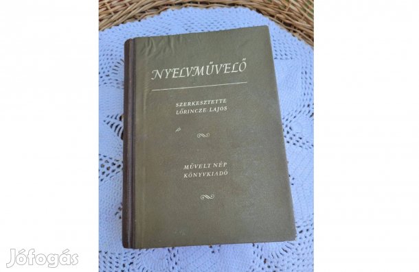 Bárczi Géza: Nyelvművelő -Szerkesztette Lőrincze Lajos