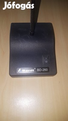Bardl BD-260, PA asztali kondenzátor gégecsöves mikrofon