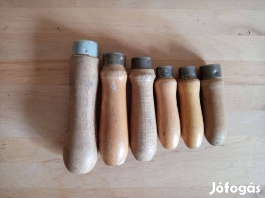 Barkács fa reszelőnyél különféle méretben szerszámnyél