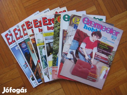 Barkács folyóiratok vegyesen - újság