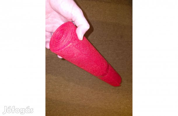 Barkácsfilc, filc, piros színű