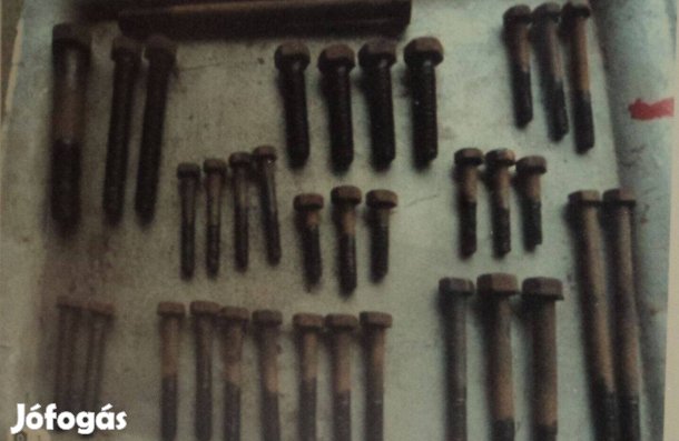 Barkácsolóknak! Többféle hosszúságú csavar (Csomagban)